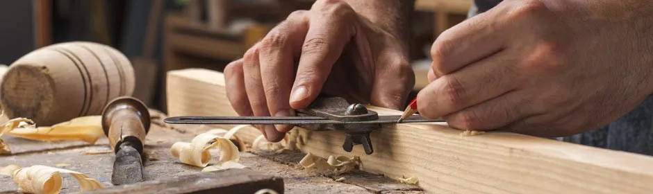 Keith Krause worker using handtools